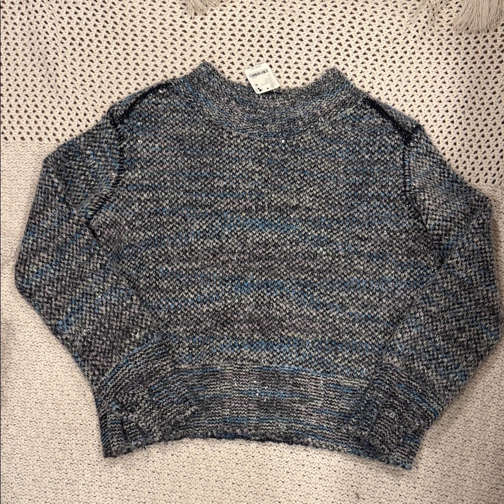 NEW Free People Womens S Cotton Candy Pullover - Picture 5 of 12